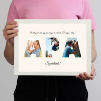 Apa feliratos falikép