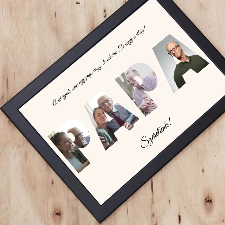 Papa feliratos falikép