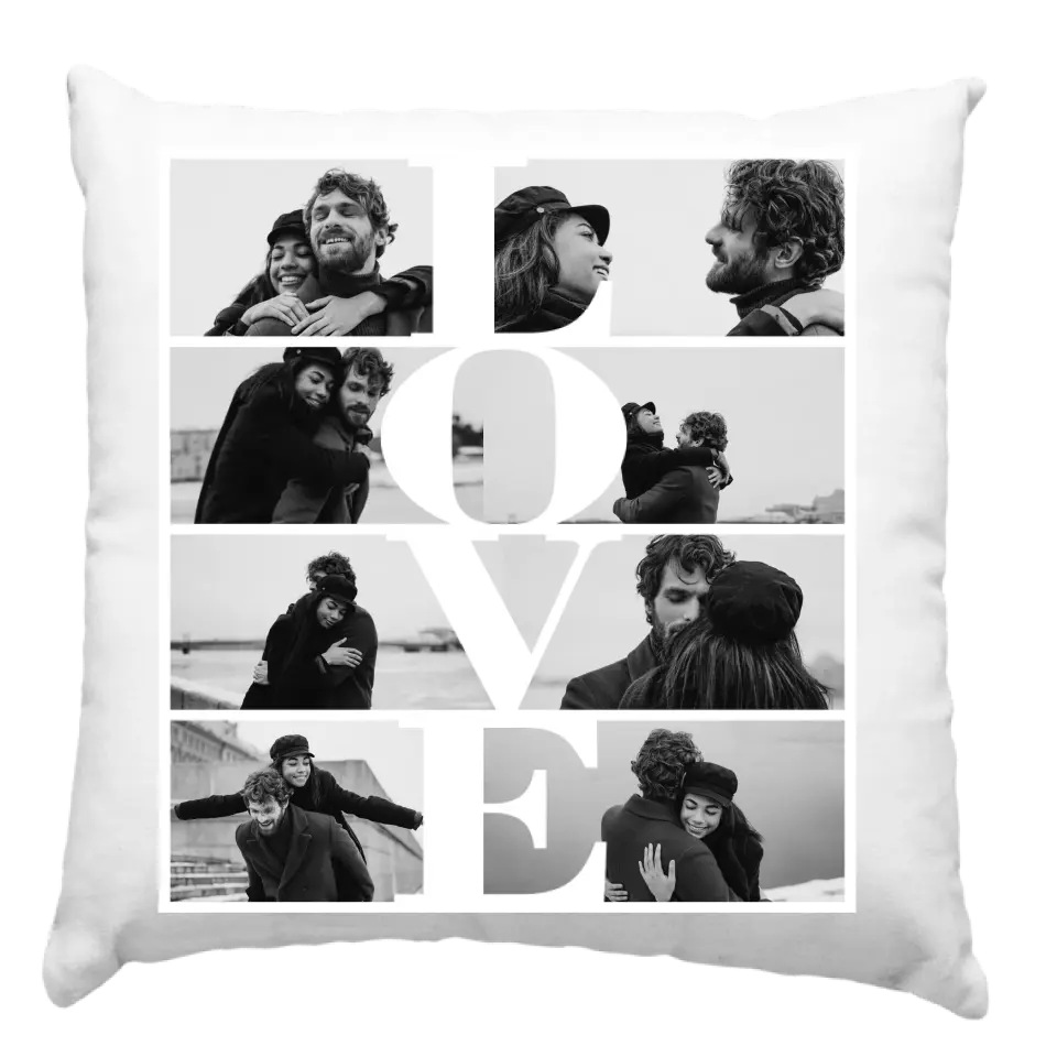 Love - párna saját képpel