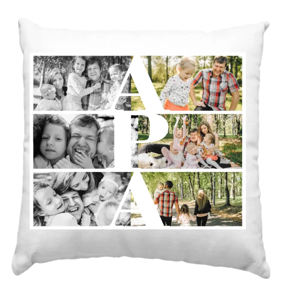 Apa - párna saját képpel