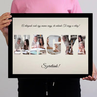 Nagyi feliratos falikép