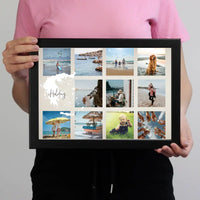 11 képes montázs falikép Görögország térképpel