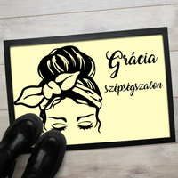 Lábtörlő szépségszalonba