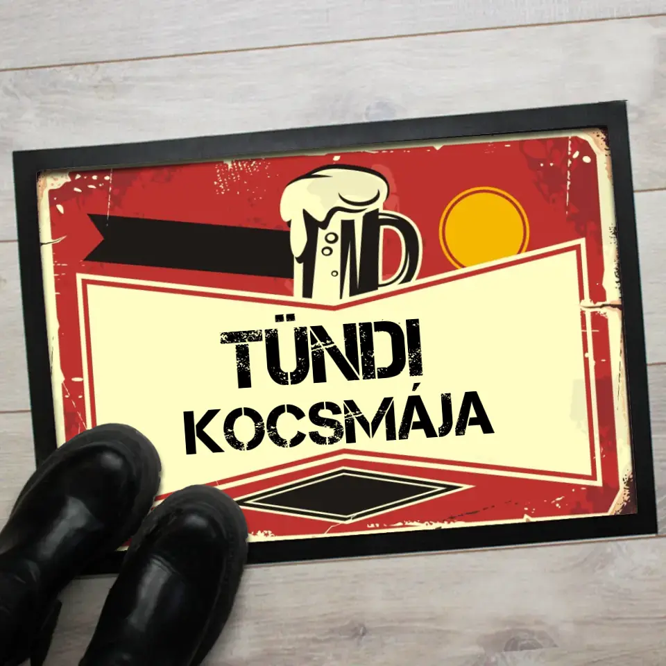 Sörös lábtörlő
