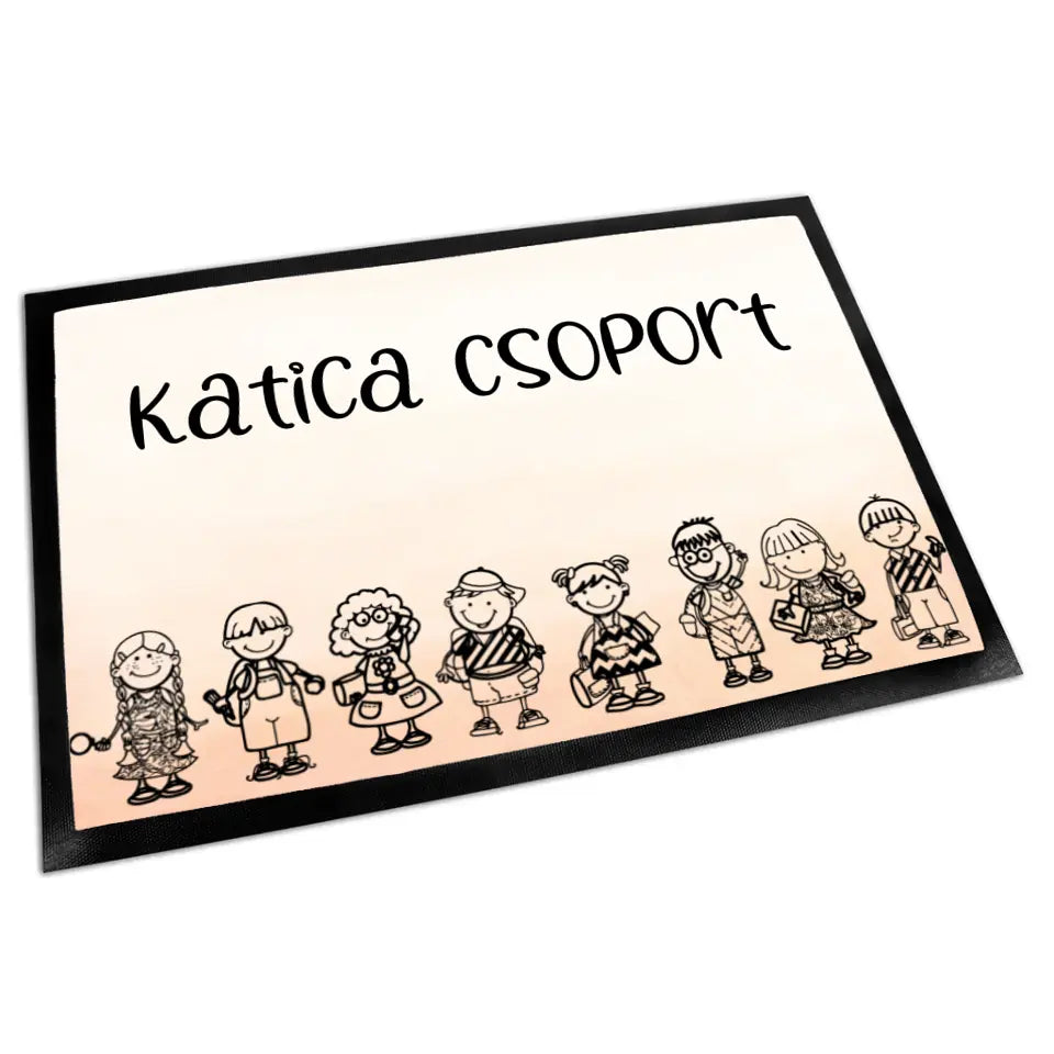 Óvodai csoport lábtörlő 