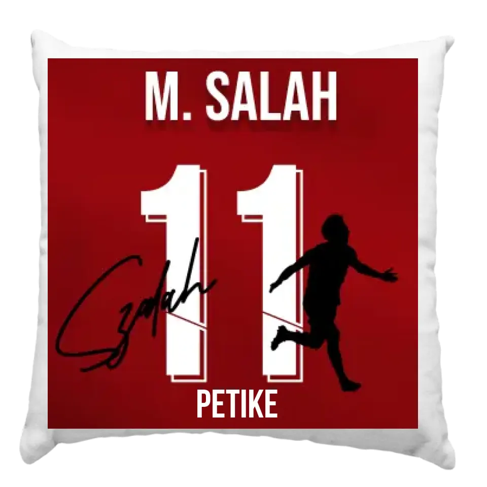 M.Shala mezes párna aláírással 