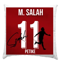 M.Shala mezes párna aláírással 