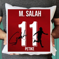 M.Shala mezes párna aláírással 