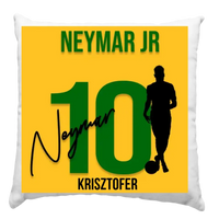 Neymar mezes párna aláírással  