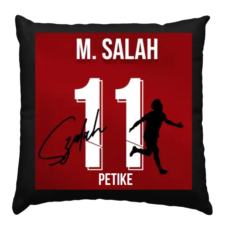 M.Shala mezes párna aláírással 