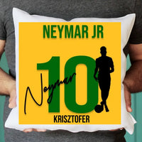 Neymar mezes párna aláírással  