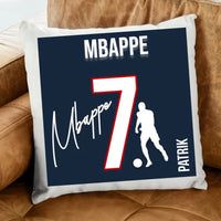 Mbappe mezes párna aláírással 