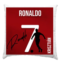 Ronaldo mezes párna aláírással 