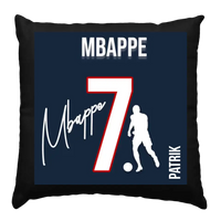 Mbappe mezes párna aláírással 