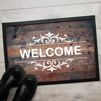 Welcome feliratos egyedi lábtörlő