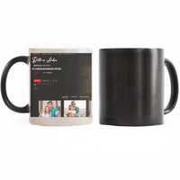 Netflix stílusú bögre pároknak egyedi fényképpel