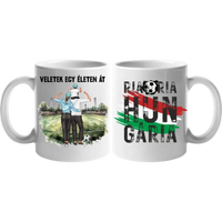 Szerkeszthető karakteres EB 2024 bögre