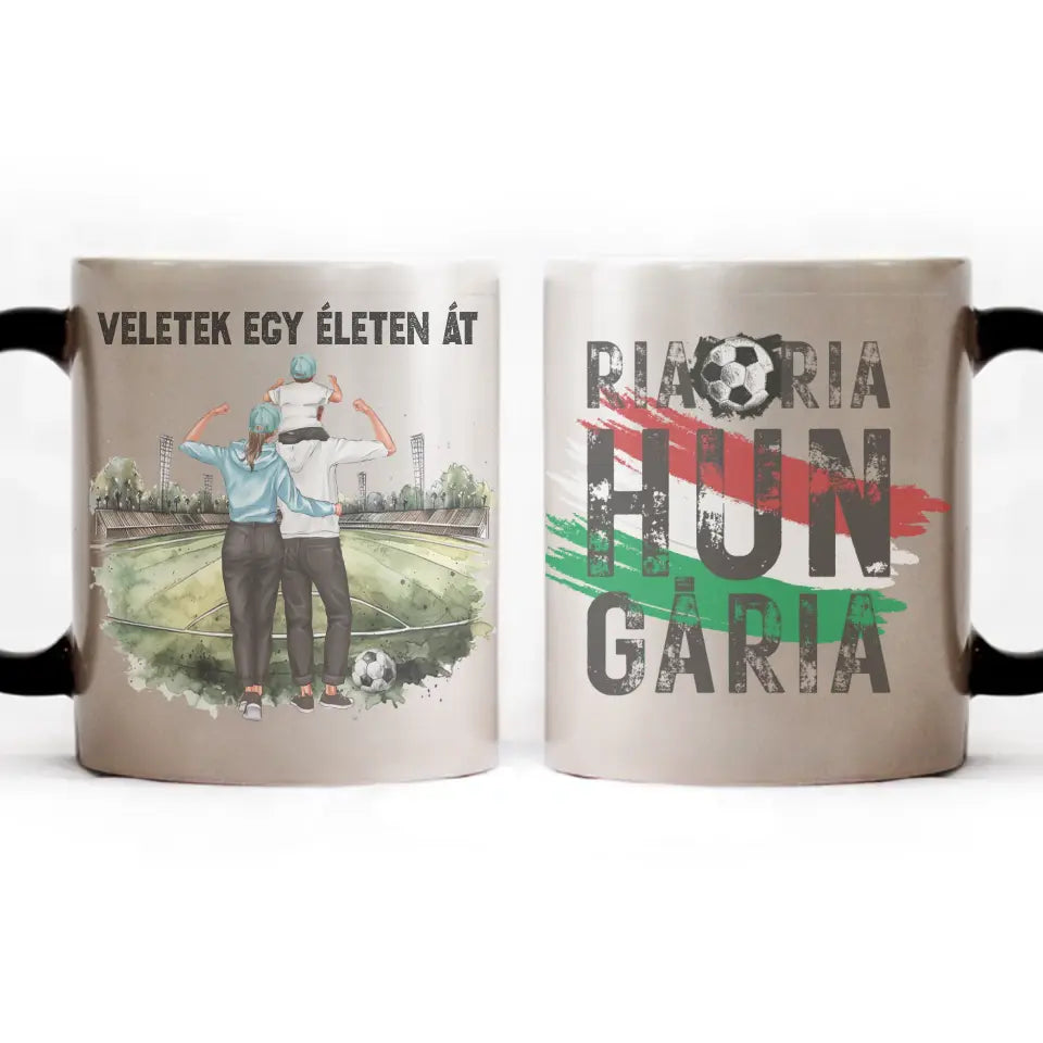 Szerkeszthető karakteres EB 2024 bögre