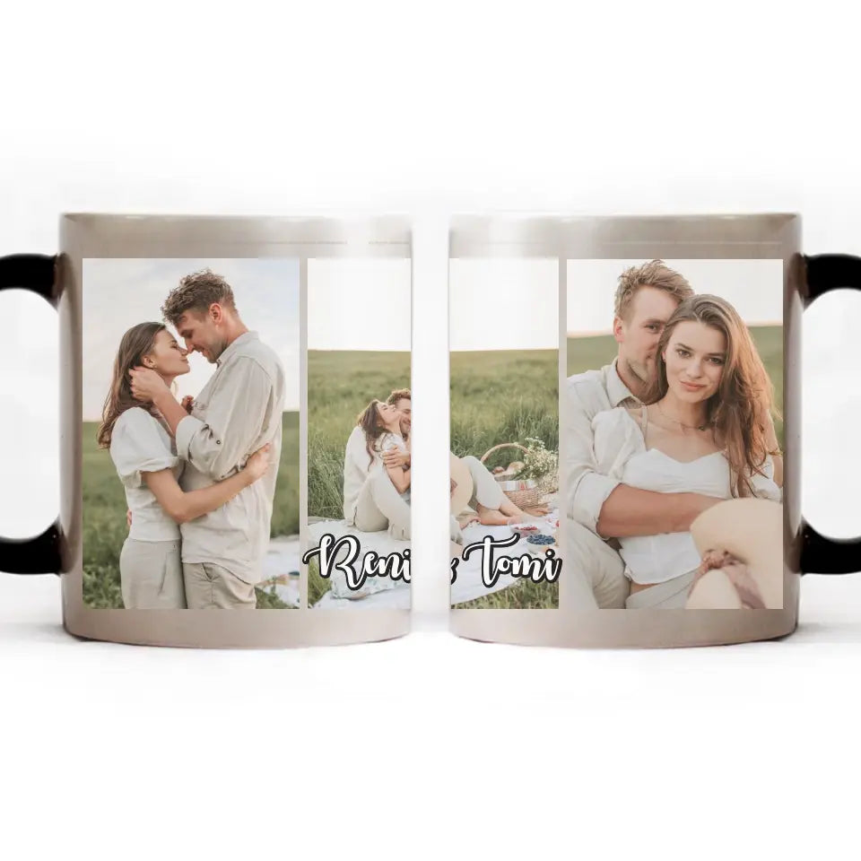 3 fényképes bögre