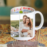 3 fényképes bögre