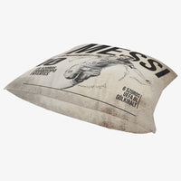 Személyre szabható Messi focis ajándék párna gyerekeknek - egyedi névvel