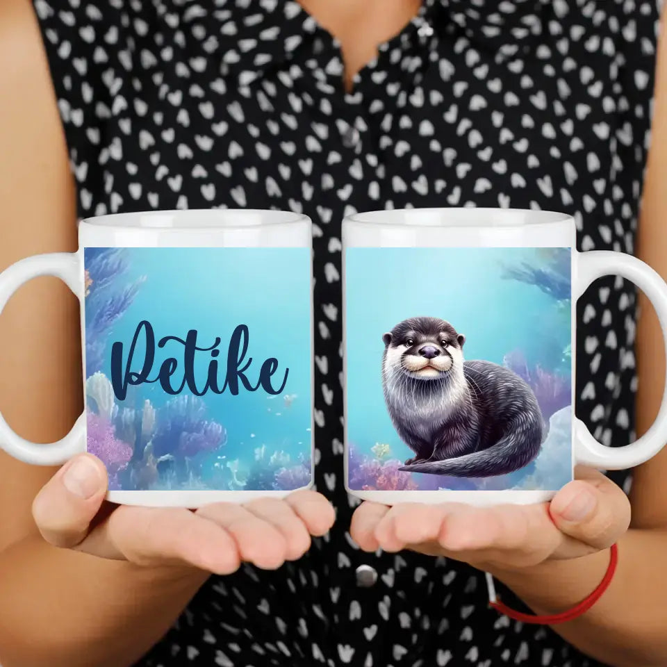 Tengeres bögre saját névvel