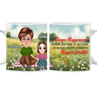 Drága Nagymama cuki karakteres egyedi anyák napi ajándék bögre nagymamáknak