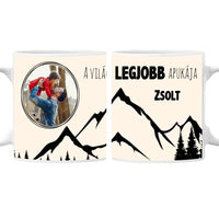 Egyedi képes bögre a világ legjobb Apukájának