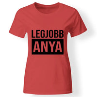 Egyedi ajándék anyukáknak - Legjobb Anya póló piros