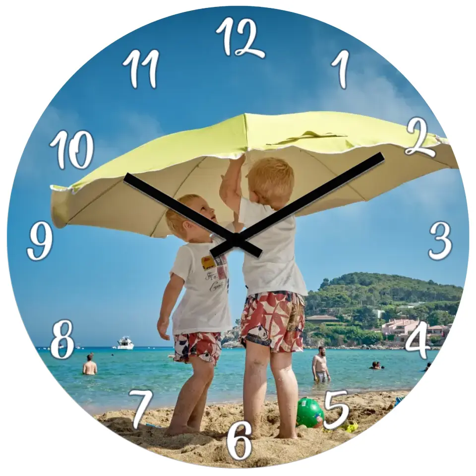 Nyaralási emlék falióra