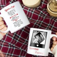 Egyedi ultrahang képes bögre Várandós Anyukáknak