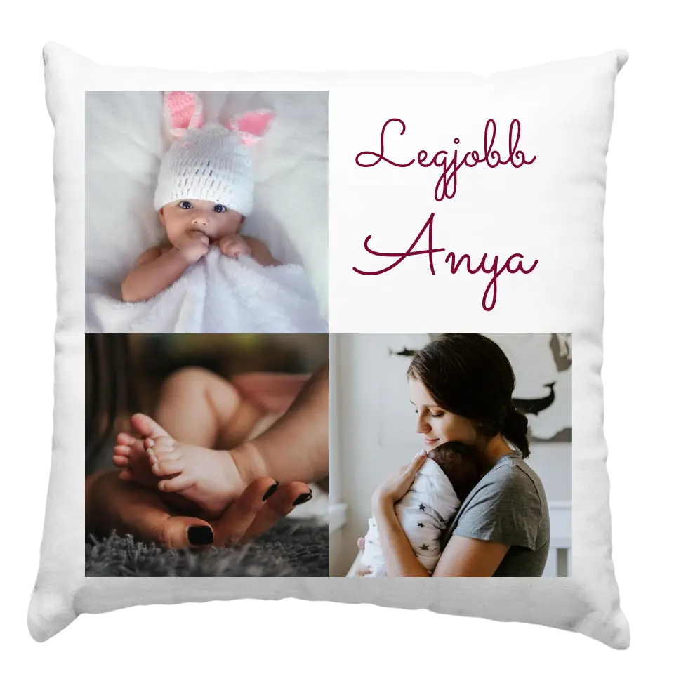 Legjobb Anya párna 3 képpel