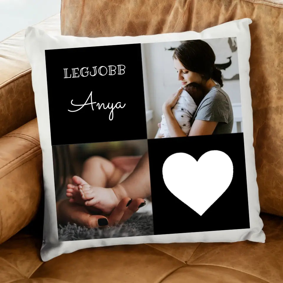 Legjobb Anya párna 2 képpel