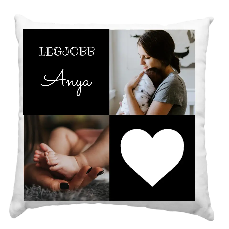 Legjobb Anya párna 2 képpel