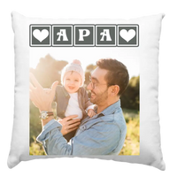 Apák napi párna 1 képpel