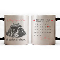 Egyedi ultrahang képes bögre naptárral, Várandós Anyukáknak