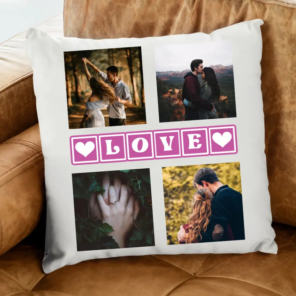 Valentin napi párna 4 képpel