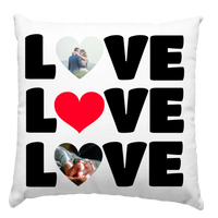 Love feliratos párna 2 képpel