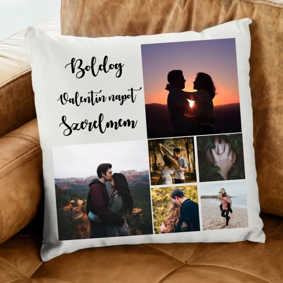 Valentin napi párna 6 képpel