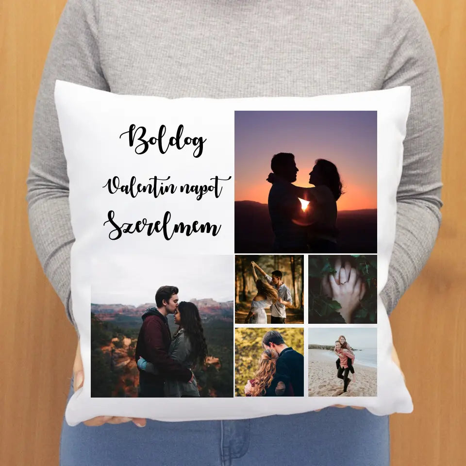Valentin napi párna 6 képpel