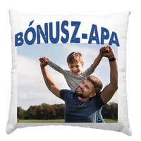 Bónusz apa párna fényképpel
