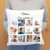 Egy éves szülinapi ajándék párna