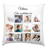 Egy éves szülinapi ajándék párna