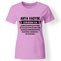 Egyedi ajándék anyukáknak - Anya vagyok rózsaszín