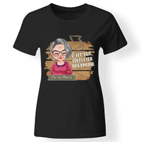 Egyedi ajándék nagymamáknak - Szerkeszthető karakteres Tökéletes Nagymama póló