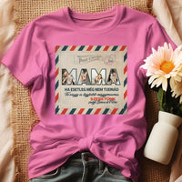 Fényképes ajándék nagymamáknak - Mama feliratos póló