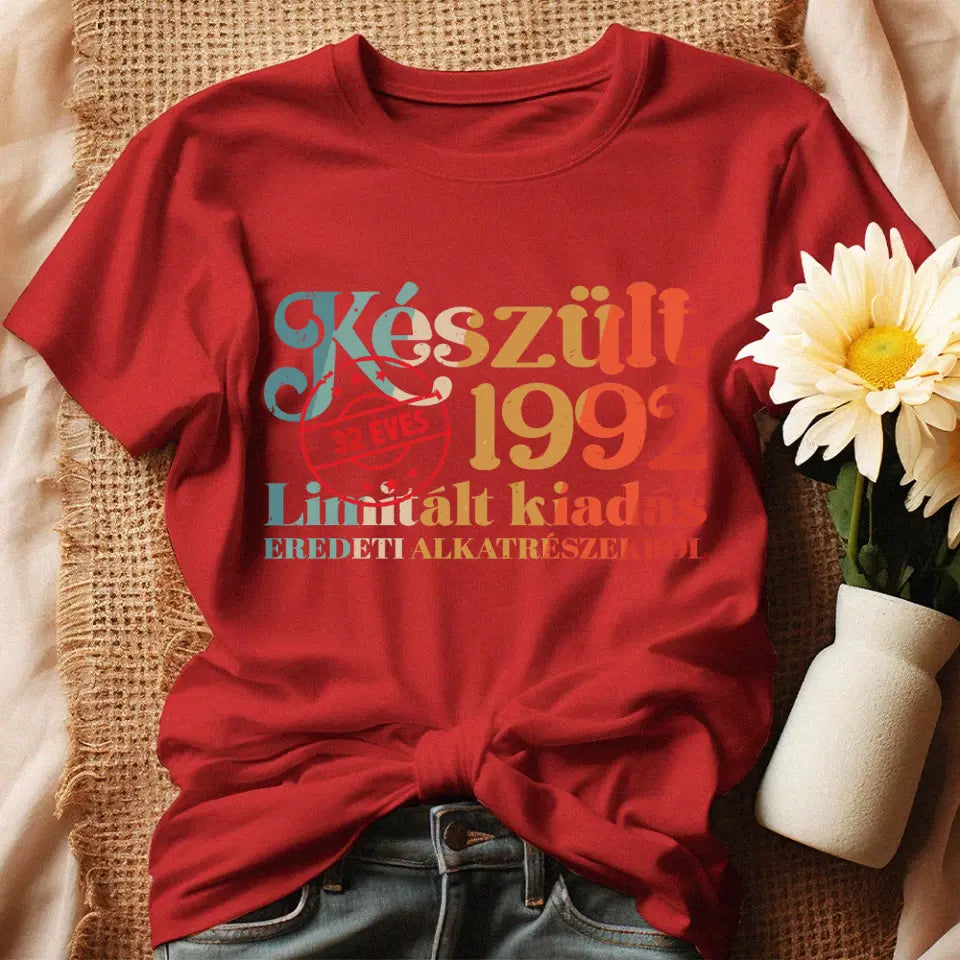 Szülinapi ajándék nőknek - Eredeti alkatrész női póló