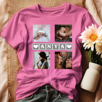 Anyák napi póló 4 képpel rózsaszín