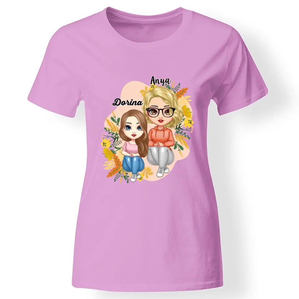 Cukifejű karakteres anya-lánya póló