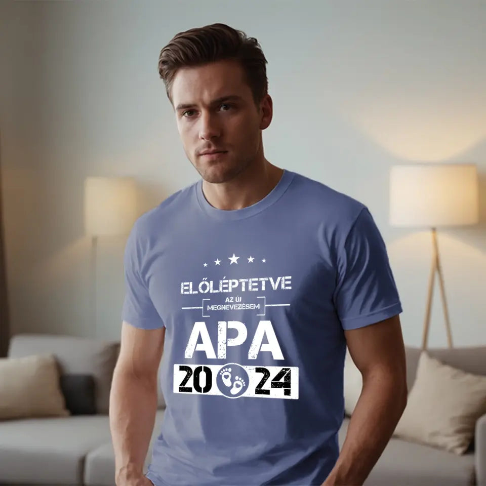 Előléptetve: Apa póló férfiaknak